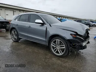 2014 Audi SQ5 Premium Plus with VIN WA1CGAFPXEA013059, listed as a Copart auction lot 50231194 with 105,227 mi miles and Salvage Title. Bid and sale history available at carsss.com. Image 4.