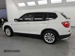 2013 BMW X3 xDrive28i with VIN 5UXWX9C59D0A15010, listed as a Copart auction lot 50263395 with 139,373 mi miles and Clean Title. Bid and sale history available at DreamBid. Image 2.
