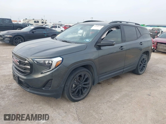 2021 GMC Terrain SLE with VIN 3GKALMEV5ML351247, listed as a IAAI auction lot 42285141 with 32,816 mi miles and . Bid and sale history available at DreamBid. Image 17.