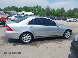 2002 Mercedes-Benz C with VIN WDBRF61J92E004472, listed as a IAAI auction lot 42144326 with 125,847 mi miles. Bid and sale history available at carsss.com. Image 14.