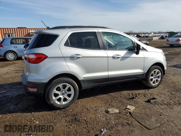 2019 Ford EcoSport SE with VIN MAJ6S3GL6KC284943, listed as a Copart auction lot 49654515 with 90,966 mi miles and Salvage Title. Bid and sale history available at DreamBid. Image 3.