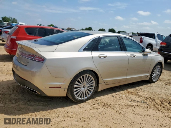 2017 Lincoln MKZ Hybrid Reserve with VIN 3LN6L5MU9HR632823, listed as a Copart auction lot 58886635 with 39,680 mi miles and Salvage title. Bid and sale history available at DreamBid. Image 3.