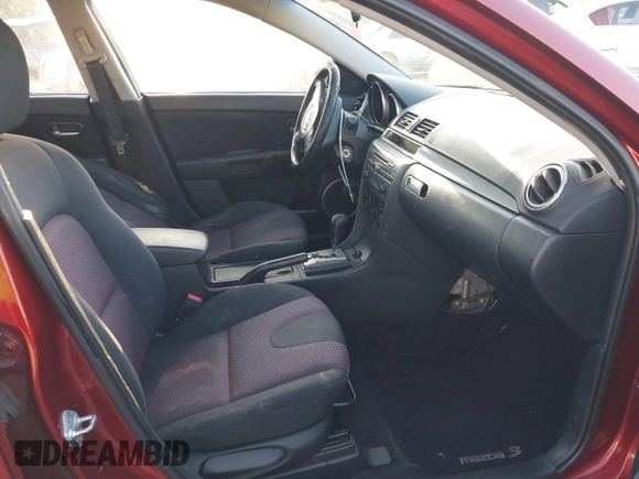 2006 Mazda 3 S Sport with VIN JM1BK144961543839, listed as a IAAI auction lot 41139689 with 258,409 mi miles and . Bid and sale history available at DreamBid. Image 5.