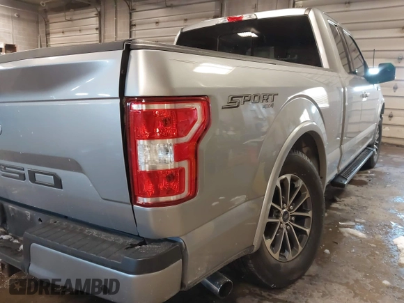2020 Ford F-150 XL with VIN 1FTFX1E46LFC01751, listed as a IAAI auction lot 41623387 with 77,609 mi miles. Bid and sale history available at carsss.com. Image 18.