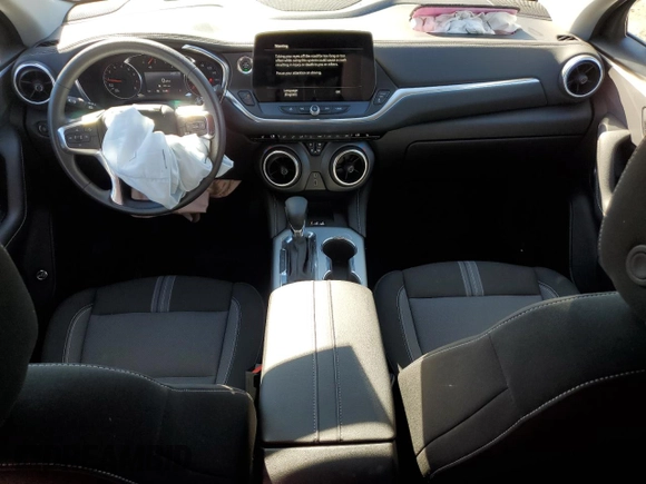 2024 Chevrolet Blazer LT with VIN 3GNKBHR43RS172382, listed as a Copart auction lot 74897124 with 5,348 mi miles and Salvage title. Bid and sale history available at DreamBid. Image 8.