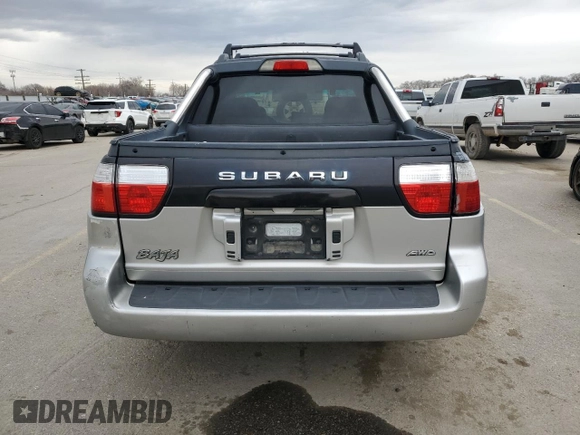 2003 Subaru Baja с VIN 4S4BT61C436103057, выставлен на аукционе Copart как лот 48789505 с пробегом 283 957 миль миль и Списание • Salvage title. История ставок и продаж доступна на DreamBid. Изображение 6.