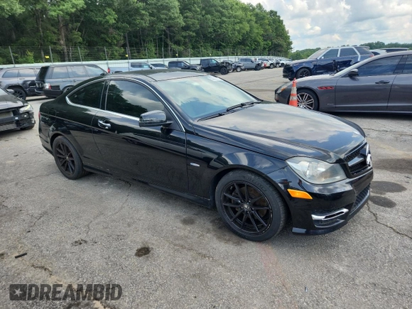 2012 Mercedes-Benz C 250 with VIN WDDGJ4HB6CF806232, listed as a Copart auction lot 56213655 with 159,956 mi miles and Salvage title. Bid and sale history available at DreamBid. Image 4.