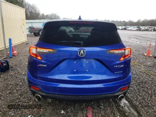 2023 Acura RDX w/A-Spec Advance Package with VIN 5J8TC2H89PL009946, listed as a Copart auction lot 42310934 with 12,489 mi miles. Bid and sale history available at carsss.com. Image 6.