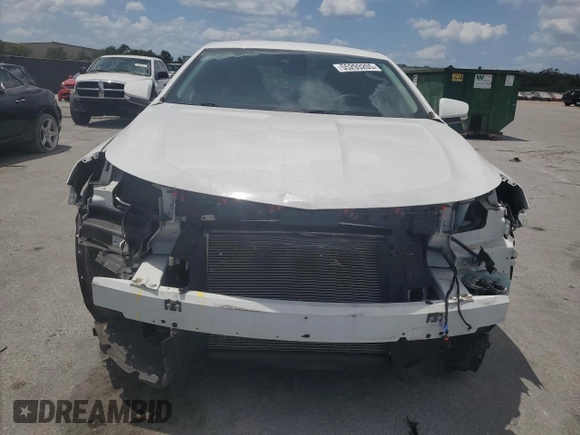 2014 Chevrolet Impala LT with VIN 2G1125S30E9108224, listed as a Copart auction lot 55293205 with 77,496 mi miles and Salvage Title. Bid and sale history available at DreamBid. Image 5.