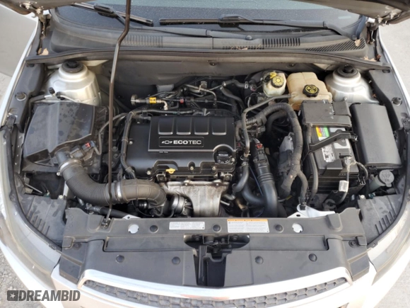 2014 Chevrolet Cruze 2LT with VIN 1G1PE5SB6E7378424, listed as a Copart auction lot 48567225 with 93,978 mi miles and Salvage Title. Bid and sale history available at carsss.com. Image 11.