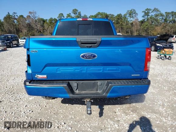 2019 Ford F-150 XL with VIN 1FTEW1C47KKE60384, listed as a Copart auction lot 85578354 with 89,625 mi miles and Salvage Title. Bid and sale history available at DreamBid. Image 6.