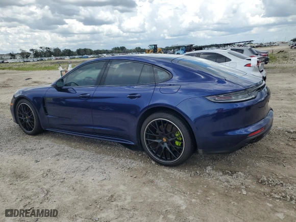 2022 Porsche Panamera 4 E-Hybrid with VIN WP0AE2A72NL125259, listed as a Copart auction lot 63709774 with 6,821 mi miles and Non Repairable. Bid and sale history available at carsss.com. Image 2.