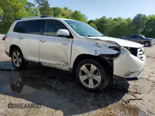 2012 Toyota Highlander Limited with VIN 5TDDK3EH9CS173254, listed as a Copart auction lot 52321825 with 168,789 mi miles and Salvage Title. Bid and sale history available at carsss.com. Image 4.