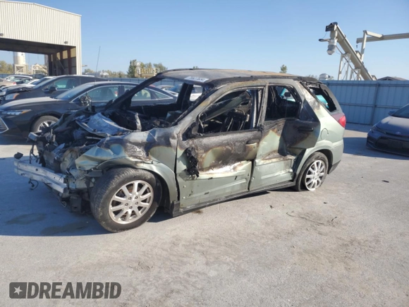 2006 Buick Rendezvous with VIN 3G5DB03L86S540142, listed as a Copart auction lot 76627834 with Not Provided miles and Non Repairable. Bid and sale history available at DreamBid. Image 1.