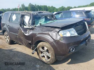 2013 Honda Pilot EX-L with VIN 5FNYF3H57DB014634, listed as a IAAI auction lot 42422720 with Not provided miles and . Bid and sale history available at DreamBid. Image 1.