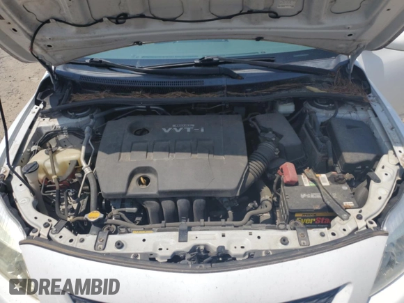 2010 Toyota Corolla with VIN 1NXBU4EE6AZ306666, listed as a Copart auction lot 58370215 with 128,586 mi miles and Salvage title. Bid and sale history available at DreamBid. Image 11.