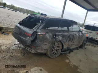 2023 Land Rover Range Rover Sport SE Dynamic with VIN SAL1L9FU3PA132595, listed as a Copart auction lot 50150345 with Not provided miles and Salvage title. Bid and sale history available at DreamBid. Image 3.