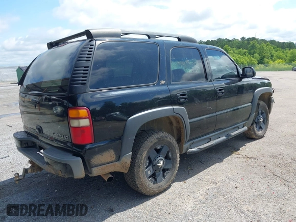 2003 Chevrolet Tahoe Z71 with VIN 1GNEK13ZX3R283921, listed as a IAAI auction lot 42347317 with 224,885 mi miles and . Bid and sale history available at DreamBid. Image 4.