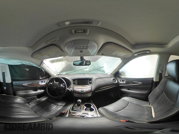 2019 Infiniti QX60 Luxe z VIN 5N1DL0MM0KC527362, wystawiony jako Copart lot #45854705 z przebiegiem 90 075 mil mil oraz Szkody całkowita. Historia ofert i sprzedaży dostępna na DreamBid. Obrazek 13.
