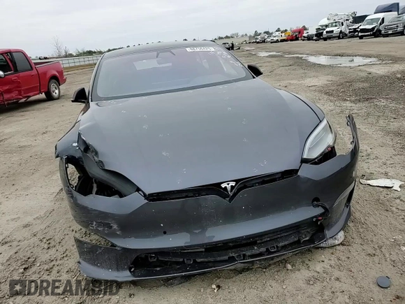 2022 Tesla Model S with VIN 5YJSA1E54NF465048, listed as a Copart auction lot 88756425 with 78,798 mi miles and Salvage Title. Bid and sale history available at DreamBid. Image 10.