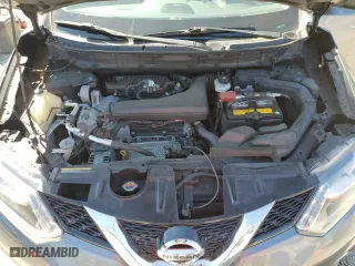 2016 Nissan Rogue SV with VIN 5N1AT2MV9GC858231, listed as a Copart auction lot 53361125 with 98,626 mi miles and Salvage Title. Bid and sale history available at carsss.com. Image 12.