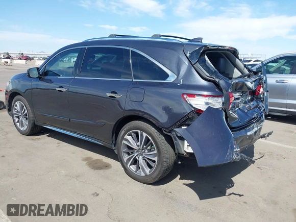 2019 Acura MDX Technology with VIN 5J8YD4H5XKL029023, listed as a IAAI auction lot 42108214 with 73,535 mi miles and . Bid and sale history available at DreamBid. Image 3.