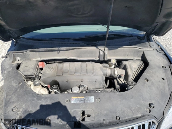 2017 Buick Enclave Leather with VIN 5GAKVBKD4HJ315218, listed as a Copart auction lot 53353915 with 132,781 mi miles and Salvage Title. Bid and sale history available at DreamBid. Image 12.