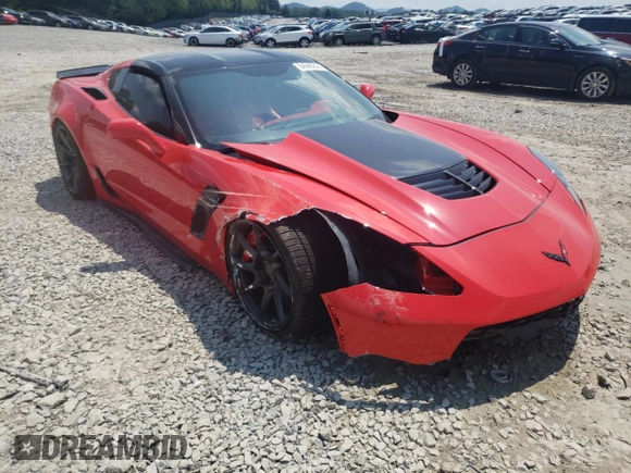 2016 Chevrolet Corvette Z06 3LZ with VIN 1G1YT2D6XG5603337, listed as a Copart auction lot 64940244 with 0 mi miles and Salvage Title. Bid and sale history available at carsss.com. Image 4.