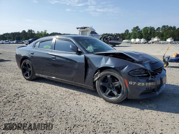 2019 Dodge Charger SXT z VIN 2C3CDXBG5KH696099, wystawiony jako Copart lot #55738275 z przebiegiem 107 968 mil mil oraz Szkoda całkowita • Salvage title. Historia ofert i sprzedaży dostępna na DreamBid. Obrazek 4.