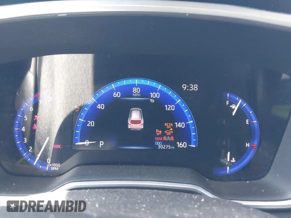 2022 Toyota Corolla Cross XLE with VIN 7MUEAAAG4NV027314, listed as a IAAI auction lot 42701907 with 30,275 mi miles and . Bid and sale history available at DreamBid. Image 7.