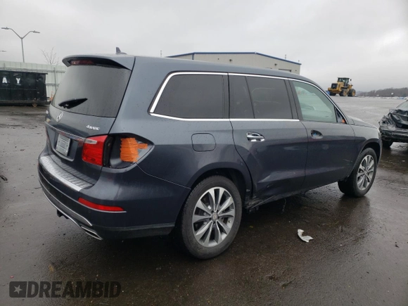 2015 Mercedes-Benz GL-Class GL 450 with VIN 4JGDF6EE1FA484749, listed as a Copart auction lot 41305173 with 77,464 mi miles. Bid and sale history available at carsss.com. Image 3.