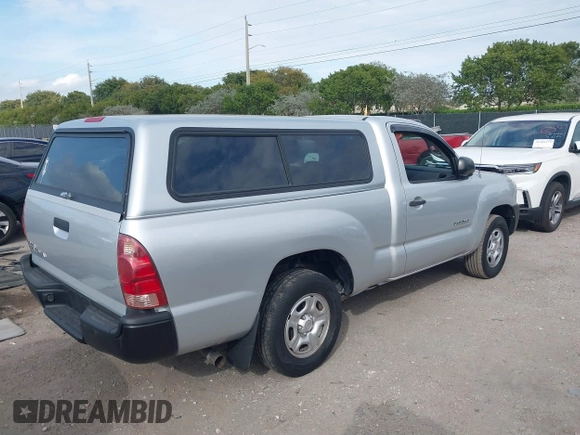 2007 Toyota Tacoma with VIN 5TENX22N77Z423352, listed as a IAAI auction lot 41615263 with 82,696 mi miles. Bid and sale history available at carsss.com. Image 4.