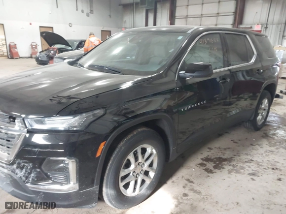 2023 Chevrolet Traverse LS with VIN 1GNERFKW6PJ170830, listed as a IAAI auction lot 41391687 with 43,715 mi miles. Bid and sale history available at carsss.com. Image 18.