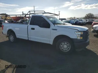 2016 Ford F-150 XL with VIN 1FTMF1C83GKD24548, listed as a Copart auction lot 87817945 with 85,375 mi miles and Salvage title. Bid and sale history available at DreamBid. Image 4.