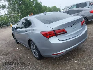 2015 Acura TLX V6 with VIN 19UUB2F39FA009616, listed as a IAAI auction lot 42506133 with 134,945 mi miles and . Bid and sale history available at DreamBid. Image 3.