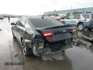 2018 Honda Accord Sedan Sport 1.5T with VIN 1HGCV1F3XJA198718, listed as a IAAI auction lot 41772799 with 120,475 mi miles. Bid and sale history available at carsss.com. Image 6.