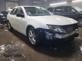 2012 Ford Fusion SE with VIN 3FAHP0HA3CR154966, listed as a Copart auction lot 44406335 with 171,194 mi miles and Salvage Title. Bid and sale history available at DreamBid. Image 4.