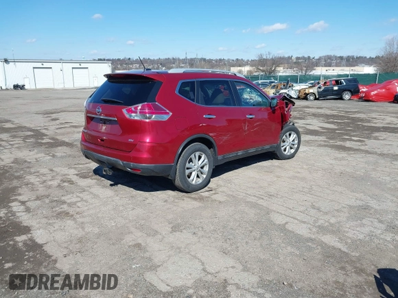 2015 Nissan Rogue SL with VIN 5N1AT2MT4FC921992, listed as a IAAI auction lot 41754087 with 211,116 mi miles. Bid and sale history available at carsss.com. Image 4.