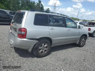 2005 Toyota Highlander with VIN JTEDP21A650068273, listed as a Copart auction lot 51506985 with 196,026 mi miles and Non Repairable. Bid and sale history available at carsss.com. Image 3.