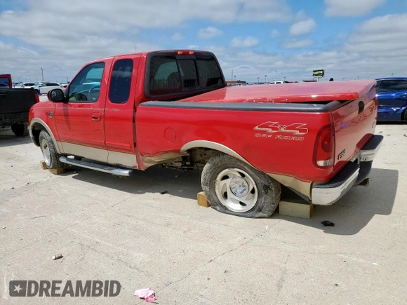 2000 Ford F-150 XL with VIN 1FTRX18L7YKB03018, listed as a Copart auction lot 56104045 with Not provided miles and Salvage title. Bid and sale history available at DreamBid. Image 2.