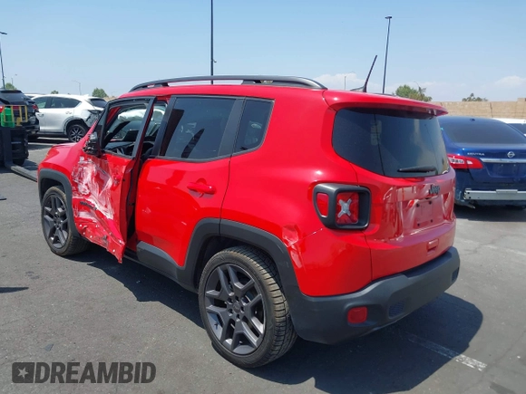 2021 Jeep Renegade Latitude with VIN ZACNJCBB4MPM32798, listed as a IAAI auction lot 42180438 with 31,859 mi miles and . Bid and sale history available at DreamBid. Image 14.
