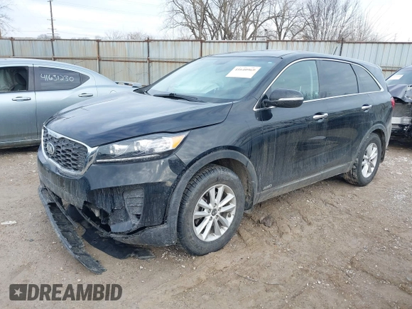 2020 Kia Sorento LX with VIN 5XYPGDA30LG638712, listed as a IAAI auction lot 41640969 with 62,197 mi miles and . Bid and sale history available at carsss.com. Image 17.