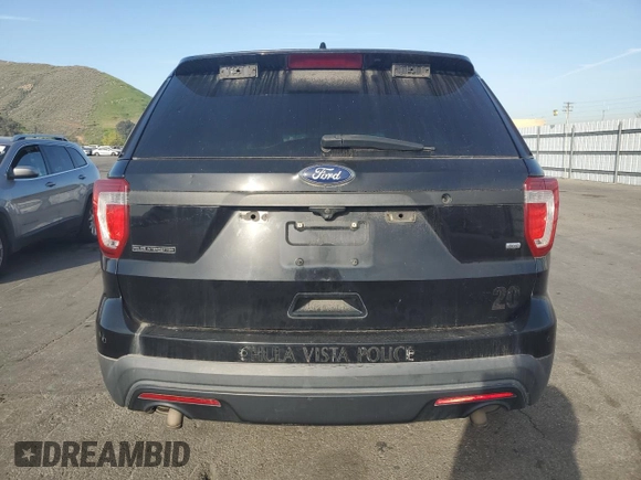 2016 Ford Police Interceptor Utility z VIN 1FM5K8AR5GGC08058, wystawiony jako Copart lot #51673255 z przebiegiem 123 955 mil mil oraz Tytuł czysty. Historia ofert i sprzedaży dostępna na DreamBid. Obrazek 6.