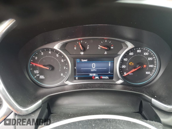 2020 Chevrolet Equinox LT z VIN 2GNAXJEV8L6192877, wystawiony jako Copart lot #49423165 z przebiegiem 76 156 mil mil oraz Szkoda całkowita • Salvage title. Historia ofert i sprzedaży dostępna na DreamBid. Obrazek 9.