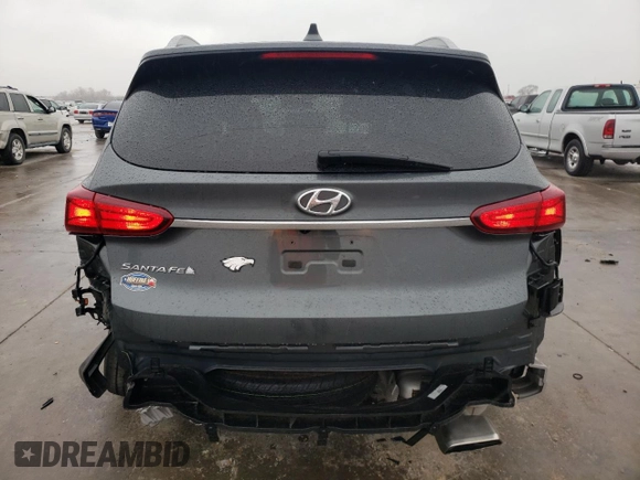 2020 Hyundai Santa Fe SEL with VIN 5NMS33AD4LH186679, listed as a Copart auction lot 39589543 with 16,092 mi miles and . Bid and sale history available at DreamBid. Image 6.