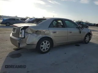 2005 Cadillac CTS with VIN 1G6DP567450221738, listed as a Copart auction lot 80276404 with 204,221 mi miles and Salvage Title. Bid and sale history available at carsss.com. Image 3.