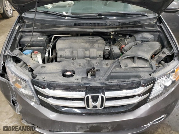 2015 Honda Odyssey Touring Elite with VIN 5FNRL5H93FB031395, listed as a Copart auction lot 51038985 with 157,901 mi miles and Salvage Title. Bid and sale history available at carsss.com. Image 14.