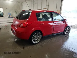 2008 Nissan Versa S with VIN 3N1BC13E28L403735, listed as a Copart auction lot 62220145 with 287,883 mi miles and Salvage title. Bid and sale history available at DreamBid. Image 3.