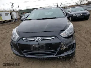 2017 Hyundai Accent SE with VIN KMHCT5AE0HU335349, listed as a Copart auction lot 51677435 with 129,831 mi miles and Salvage Title. Bid and sale history available at carsss.com. Image 5.