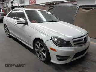2012 Mercedes-Benz C 250 Sport with VIN WDDGF4HB6CA614243, listed as a IAAI auction lot 42207153 with 157,825 mi miles and . Bid and sale history available at DreamBid. Image 1.
